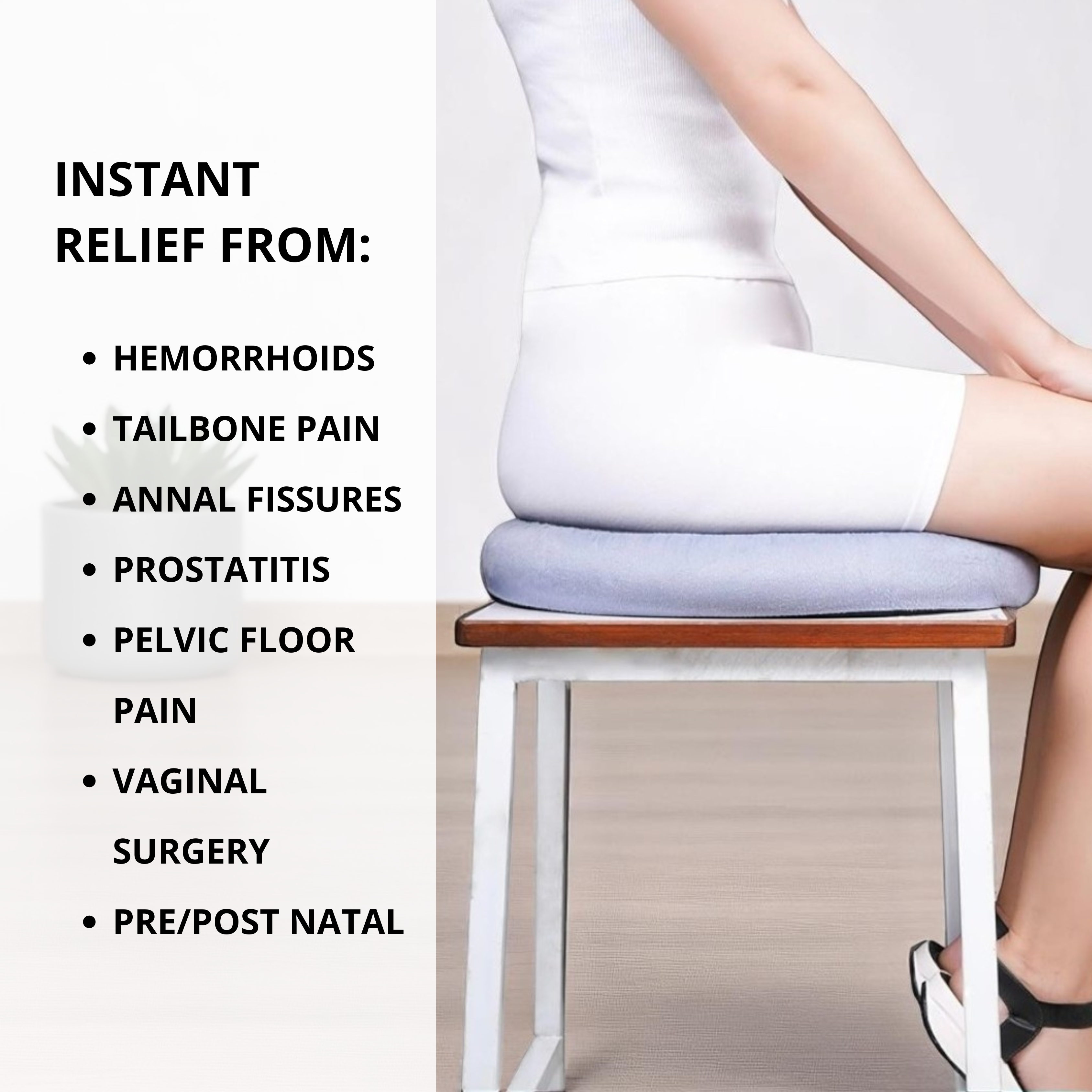 Transform Sitting Pain into Lasting Comfort