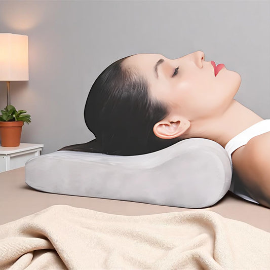 Orthopedic Cervical Pillow for Neck Pain Relief & Spinal Alignment – Ergonomic Support for Better Sleep