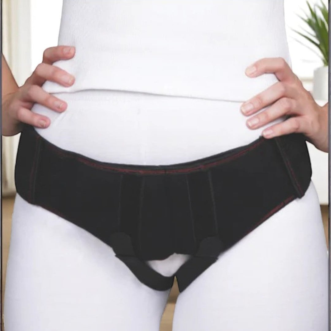 Adjustable Hernia Belt with Double Pad – Inguinal Hernia Support for Men & Women