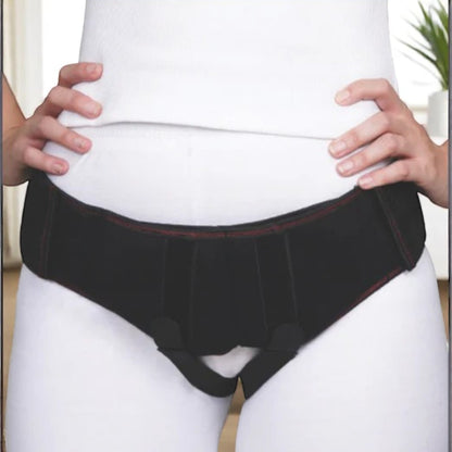 Adjustable Hernia Belt with Double Pad – Inguinal Hernia Support for Men & Women