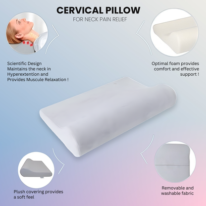 Orthopedic Cervical Pillow for Neck Pain Relief
