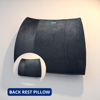 Back Rest Pillow for Lumbar Support – Relieve Lower Back Pain & Improve Posture During Long Sitting Hours