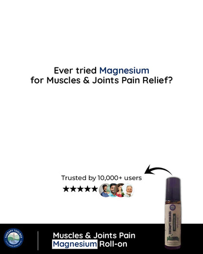 Magnesium Oil roll on for Muscle Relaxation and deep sleep
