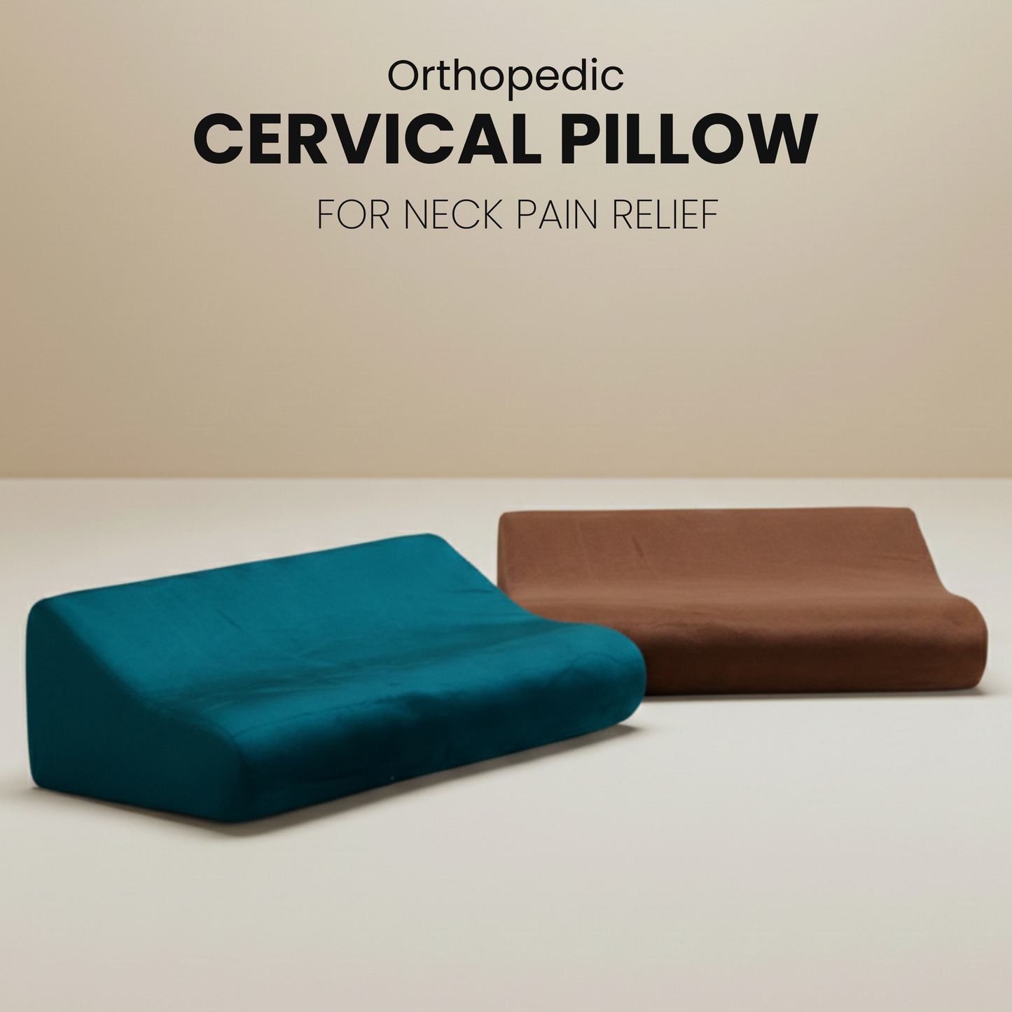 Orthopedic Cervical Pillow for Neck Pain Relief
