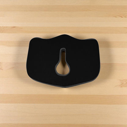 Coccyx Pillow (Black) for Tailbone & Back Pain Relief – Ergonomic Support